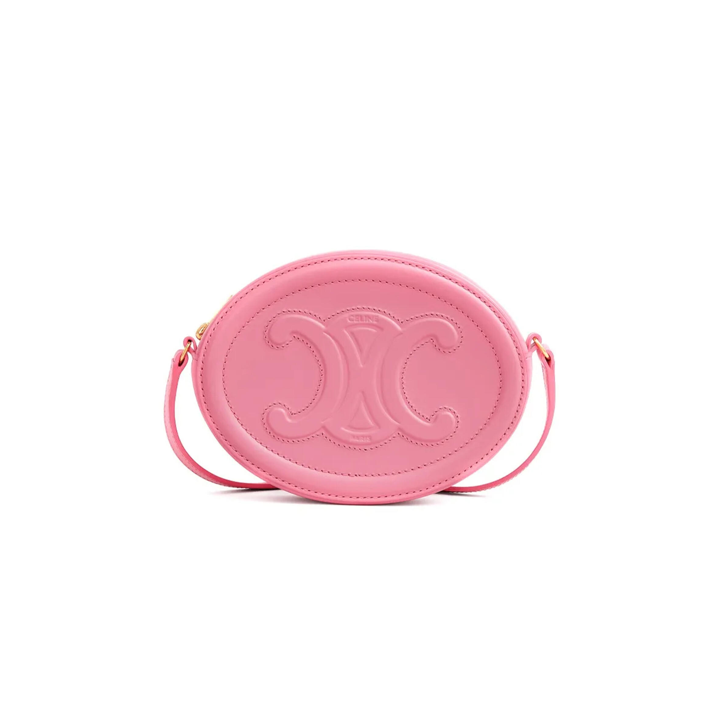 Ce**e small crossbody in triomphe smooth cowhide 10i703dpq.25fo (16*12.5*4cm)